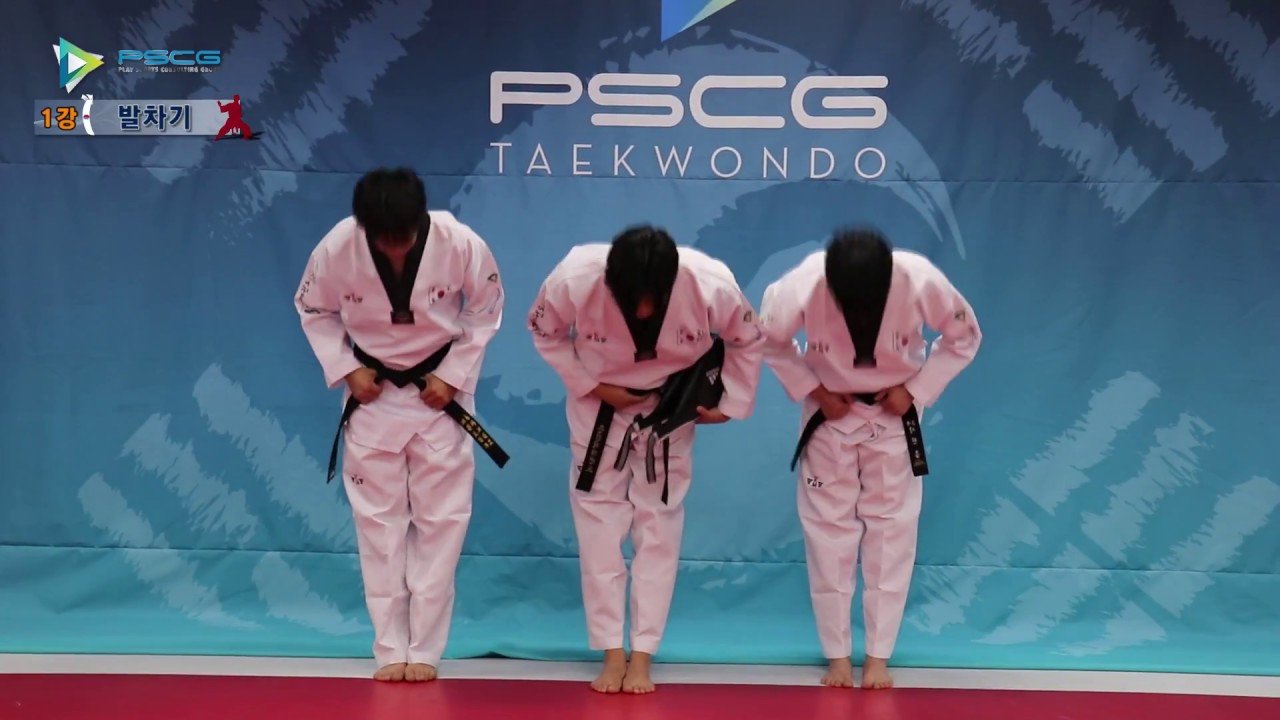 [1/29] PSCG 태권도 강좌 ㅡ 