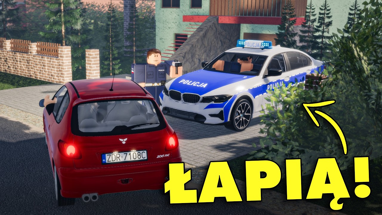 CZY POLICJA JEST PROBLEMEM DLA NOWEGO GRACZA? - Hogaty w Roblox - Złocone Trasy
