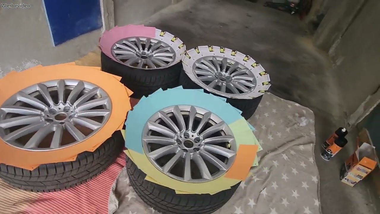DIY-Anleitung: Felgen mit Foliatec Sprühfolie in Schwarz selbst folieren - Einfach, Kostengünstig