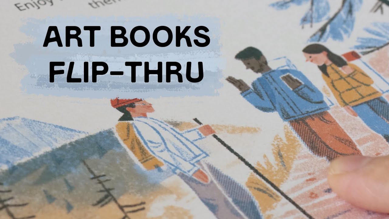 Learning from Other Illustrators | Book Flip Through