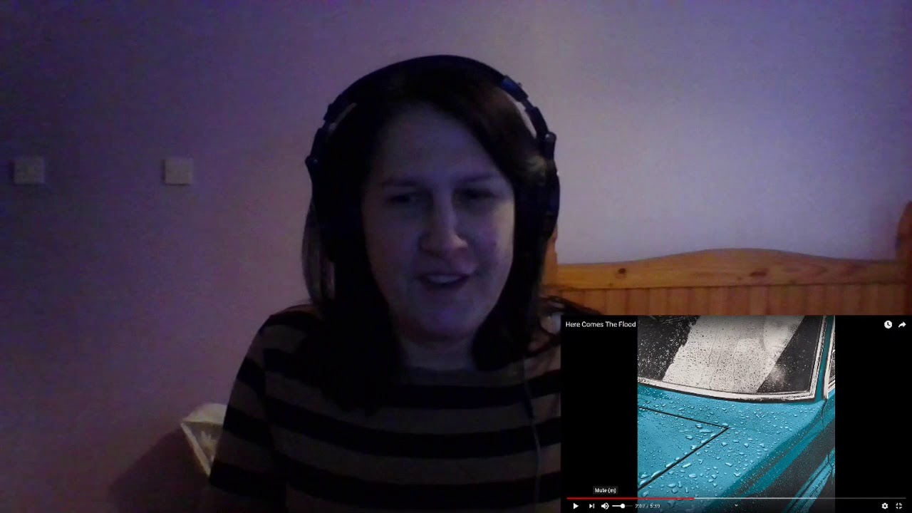 Peter Gabriel Here comes the flood reaction
