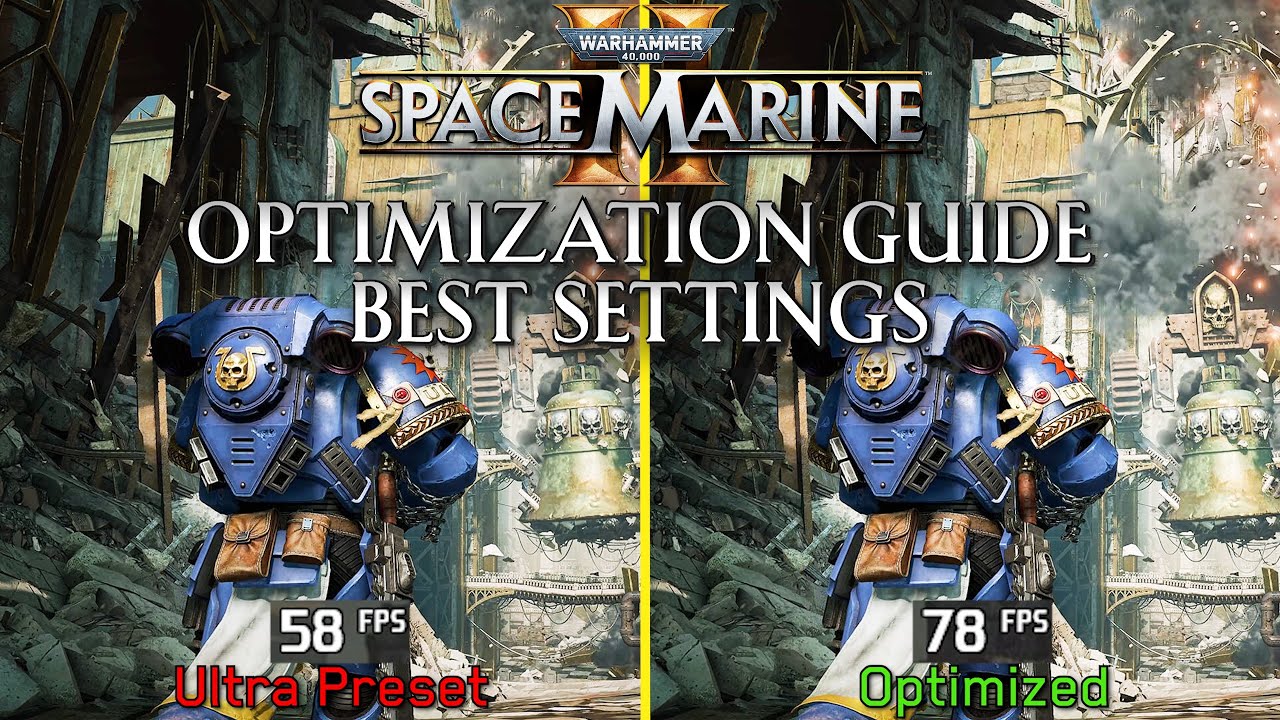 Warhammer 40K: Space Marine 2 | РУКОВОДСТВО ПО ОПТИМИЗАЦИИ | Протестированы все настройки | Лучши...