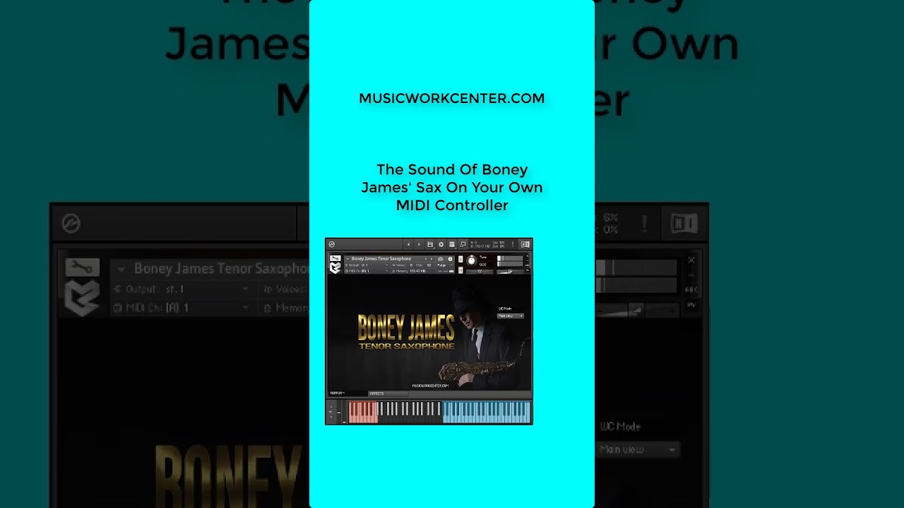 Boney James VST: Tenor Saxophone