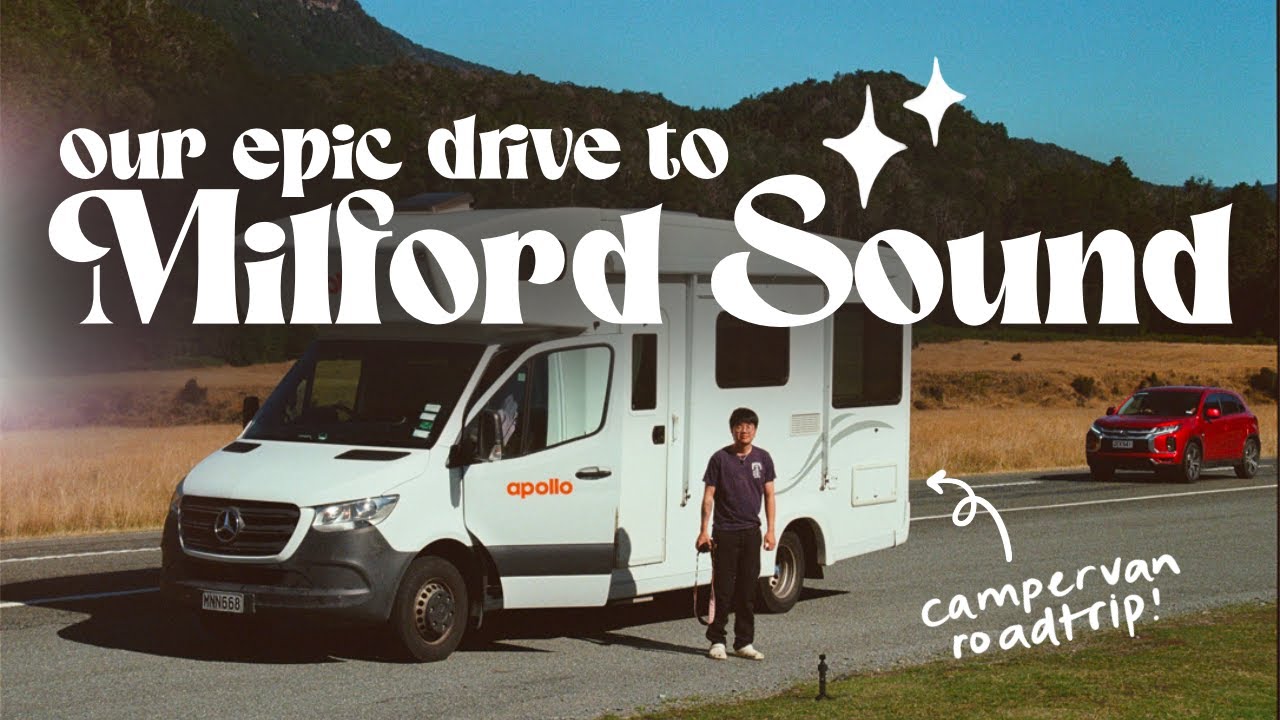 what it was like driving from queenstown to milford sound! 🚐🙌 NZ campervan vlog | EP 6