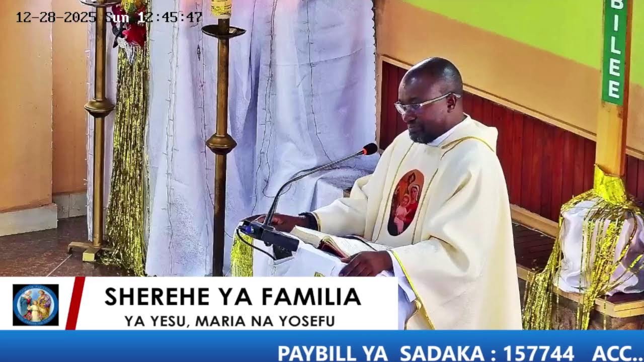 SHEREHE YA FAMILIA YA YESU, MARIA NA YOSEFU