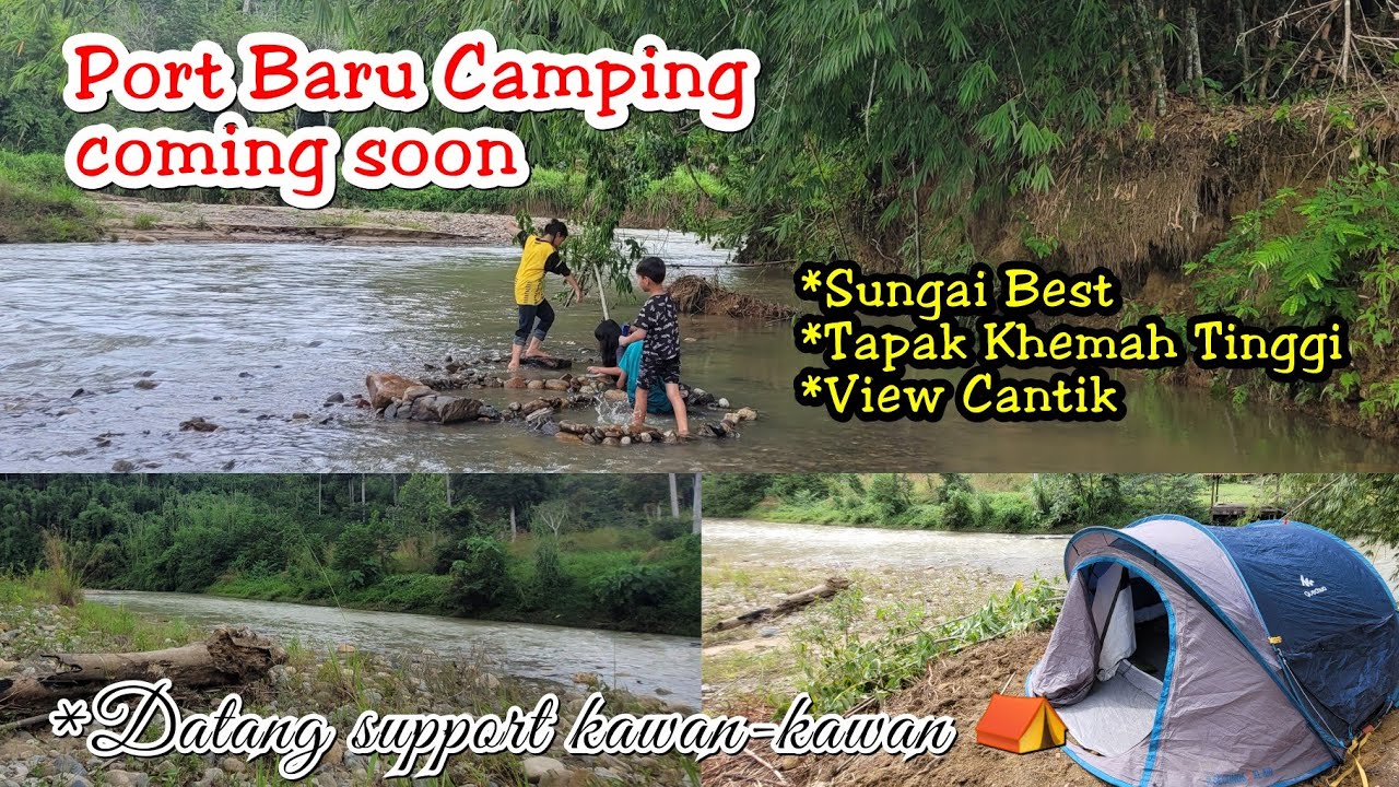 Campsite Baru/Jelebu/Port Semi Wild Camping/Support kawan-kawan