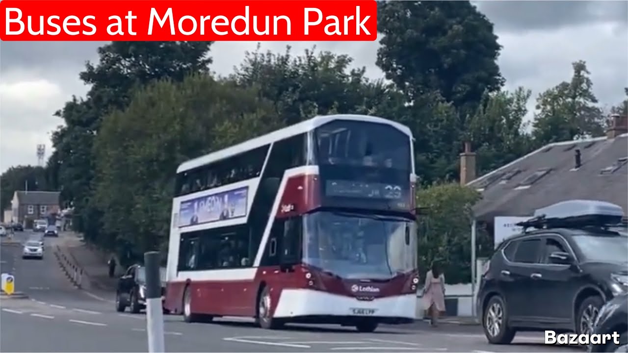 Buses at Moredun Park, Edinburgh • Bus Vlog 29/8/24