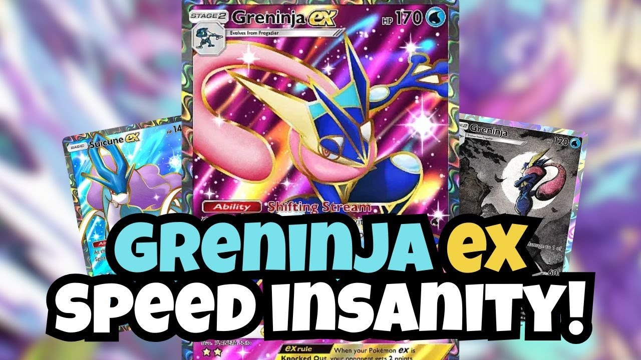 Greninja ex Speed Insanity | Mega Rising | Pokemon TCG Pocket