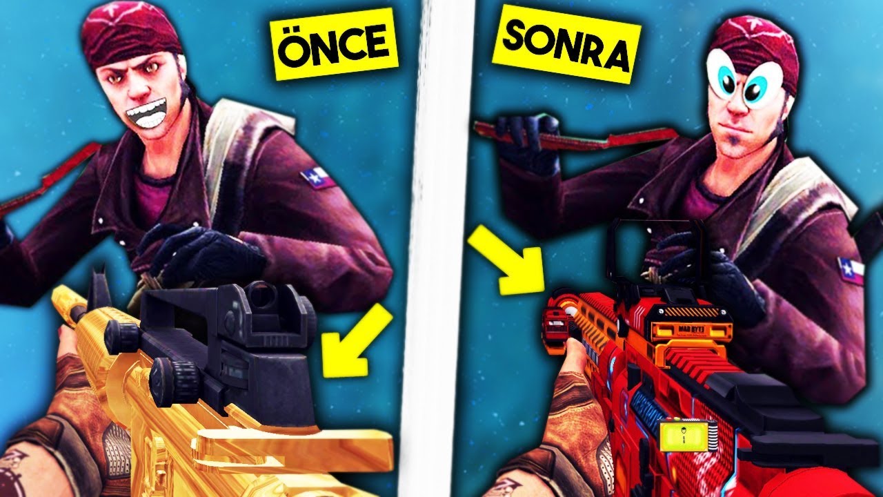 &Ouml;NCE M4A1 G&Ouml;STERİP SONRA +6 MPT-76 İLE TROLLEDİM !!-ZULA