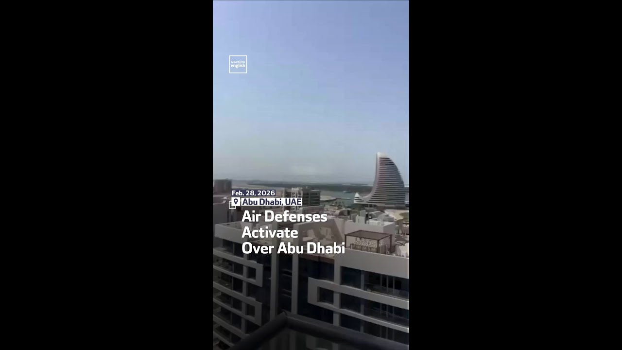 Air Defenses Activate Over Abu Dhabi