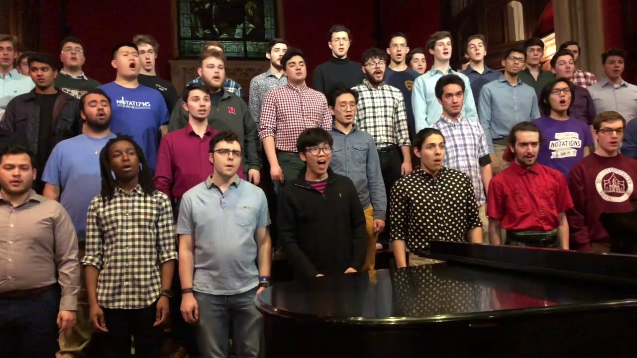 Rutgers University Glee Club last concert in New Jersey 2-26-20