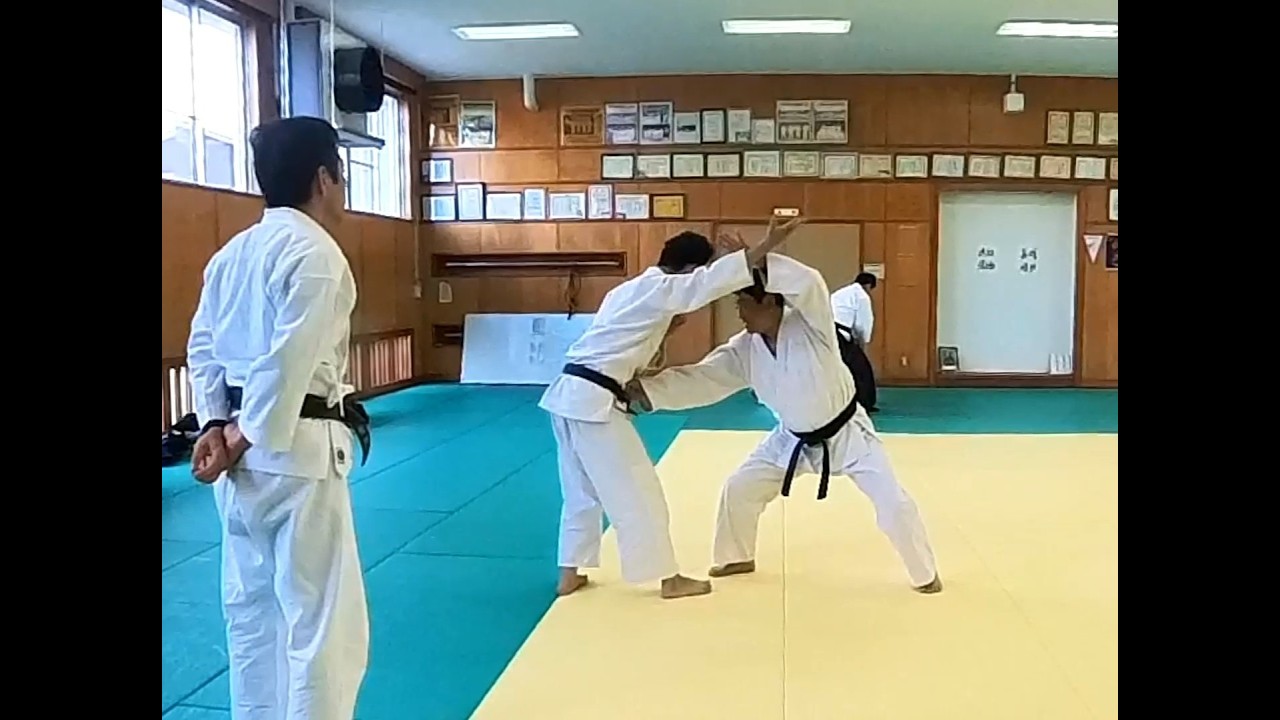 今日の稽古【一箇条 車倒 基本型と応用】3月7日