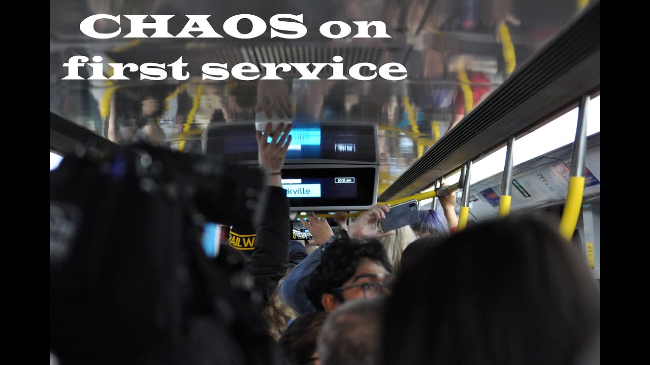 CHAOS on the first-ever revenue service through the Metro Tunnel | Highlights