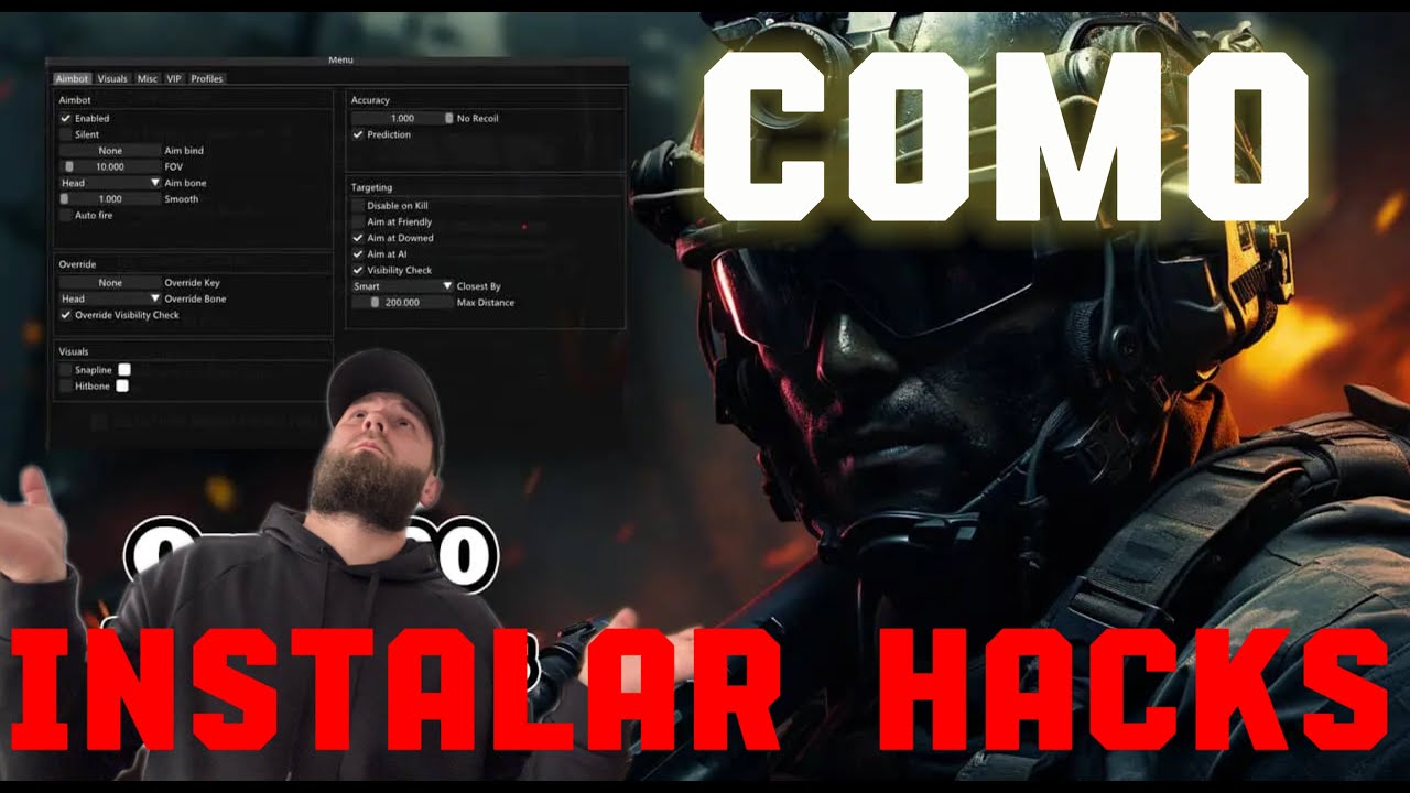 Como Instalar HACKS en Warzone pc Espa&ntilde;ol  2024