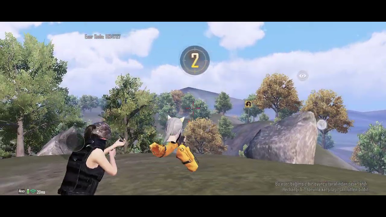 Arkadaşımla beraber PUBG OYNUYORUZ 