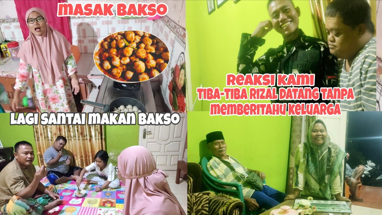 Detik-detik Rizal datang tanpa memberitahu keluarga || Kami semua kaget dan terkejut ⁉️