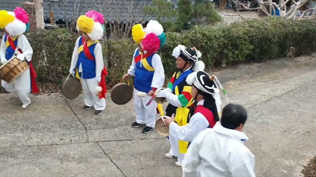 순천 송산마을 달집태우기와 당산제