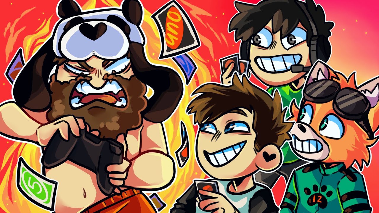 Panda’s controller is the real winner here... (Uno Funny Moments)