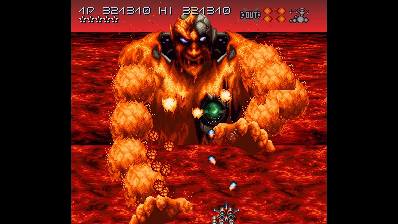 Axelay (SNES) - 1CC, Hard
