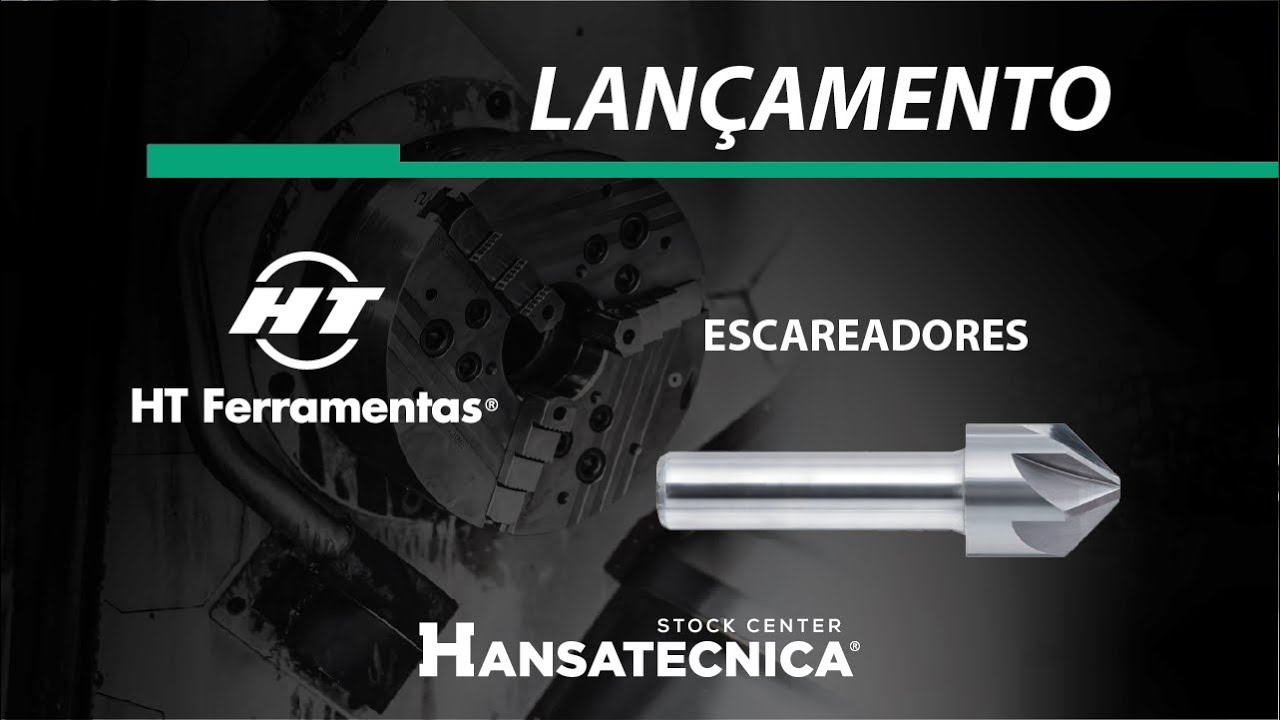LAN&Ccedil;AMENTO HANSATECNICA - Escareadores HT Ferramentas