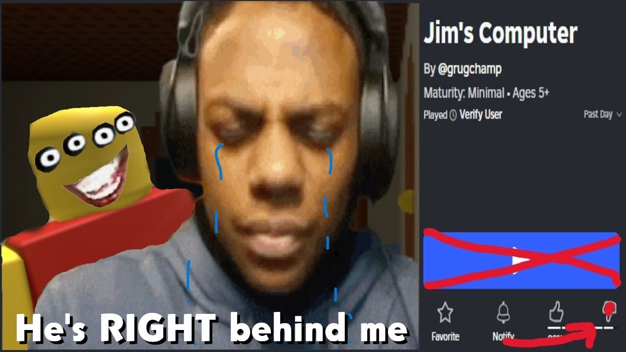 Jim's Computer is NOT Scary.