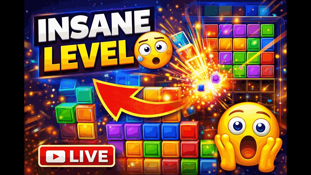 BLOCK BLAST Level Adventure 🔥 INSANE 10K+ SCORE LIVE 😱 | Noob to Pro Gameplay | Lovix Gamer