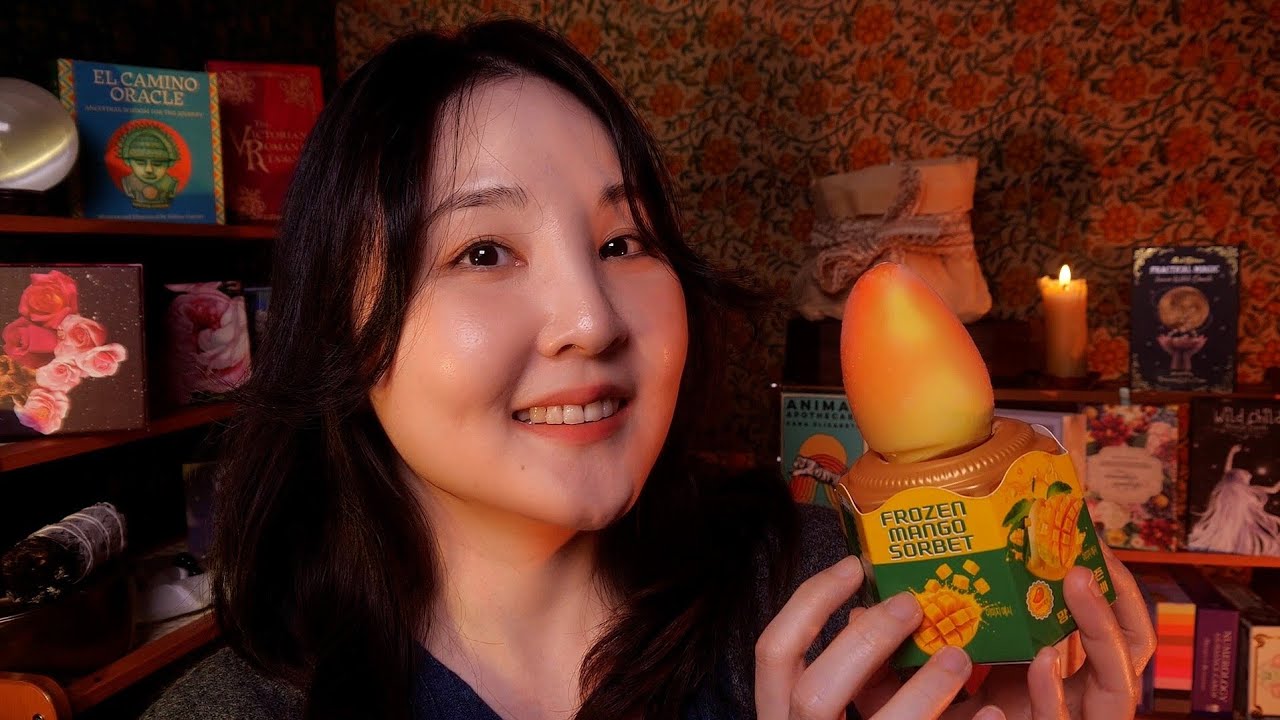 🥭 쫀득한 프로즌 망고 소르베 먹으면서 수다｜수다 주제 많음 🤭