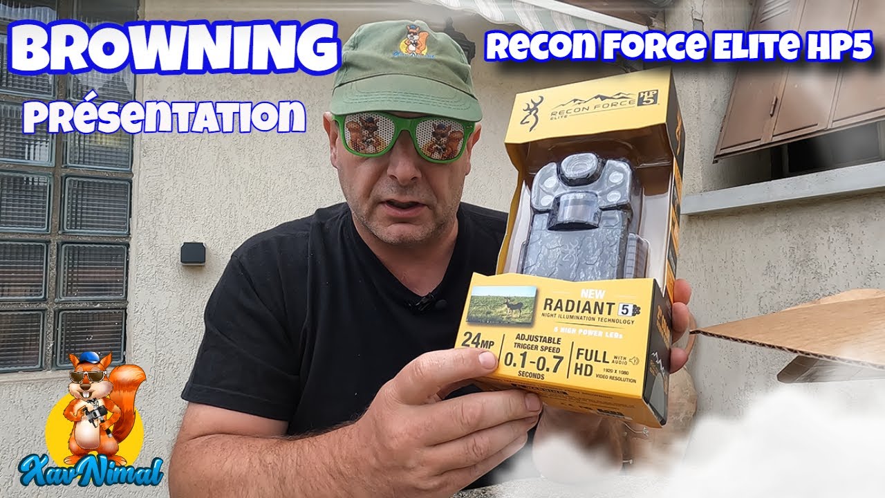 BROWNING RECON FORCE ELITE HP5 ▬📸▬ Caméra chasse 