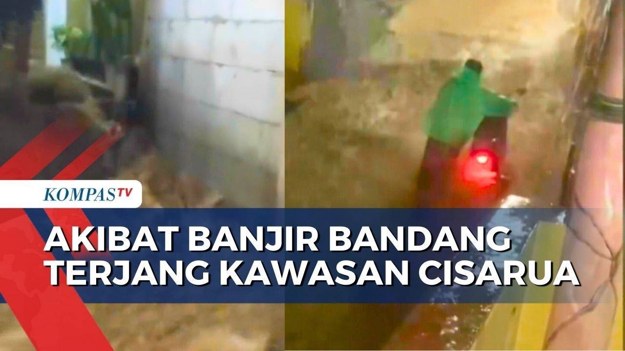 Akibat Banjir Bandang Cisarua: Jembatan dan Tanggul Rusak, Longsor di Ciawi, Hingga 1 Orang Hilang
