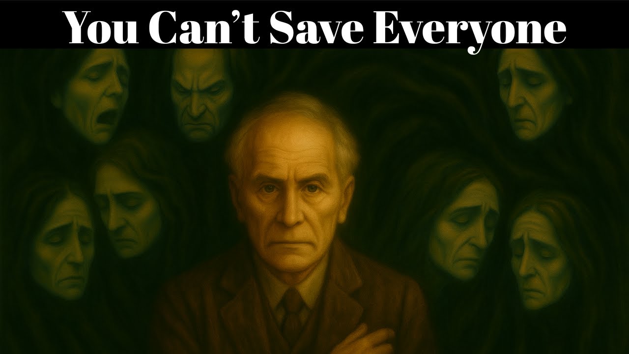 Stop Absorbing Other People’s Pain – Carl Jung’s Cure for Emotional Burnout