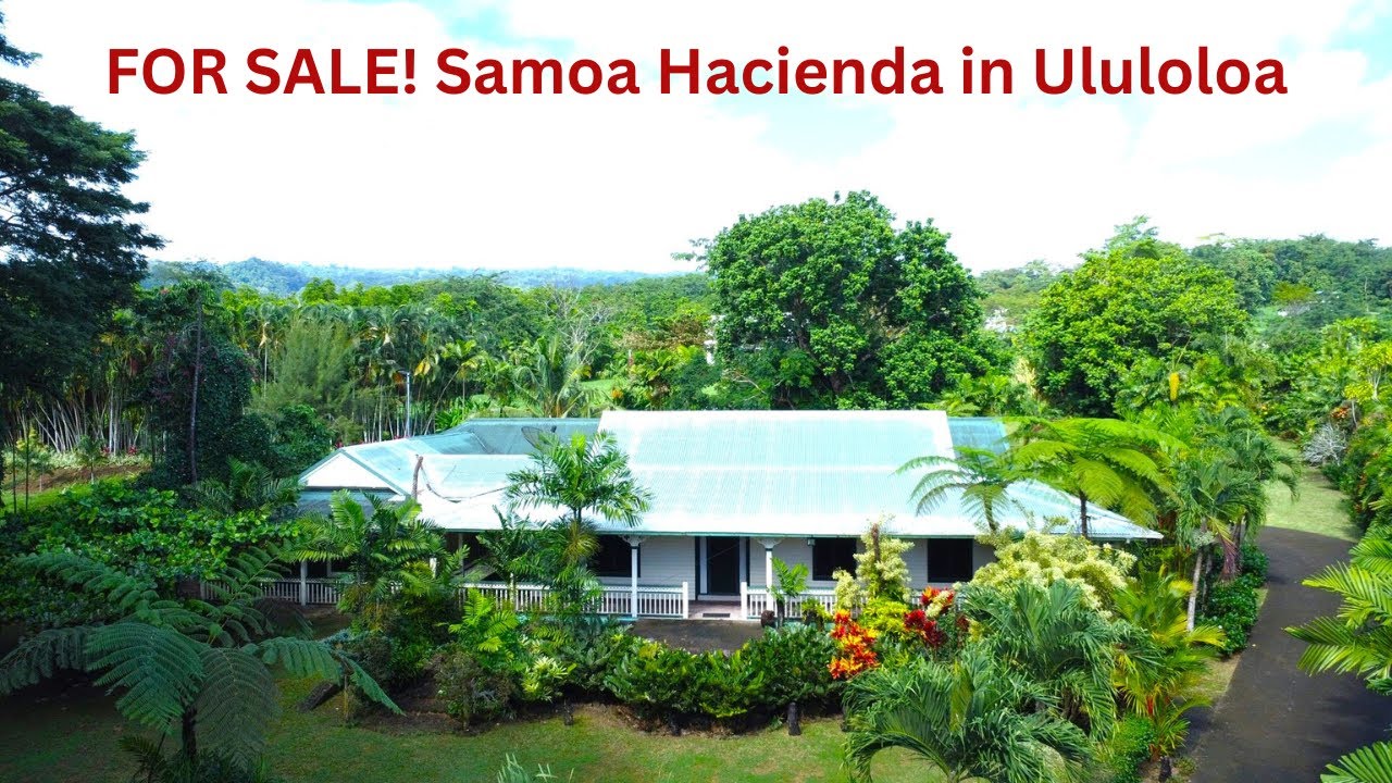 Samoa Hacienda Ululoloa For Sale