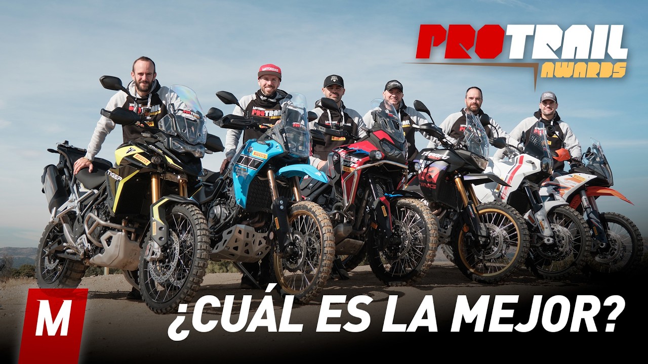 ¿Cuál es la MEJOR TRAIL 50/50? 🔥 Comparativa | Motorbike ProTrail Awards by Pirelli 2025