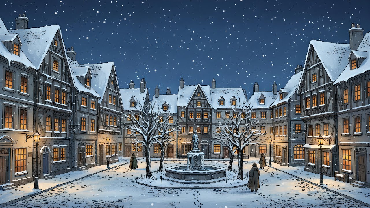 Cozy Winter Nights | Christmas Classic Ambiance for a Magical Evening
