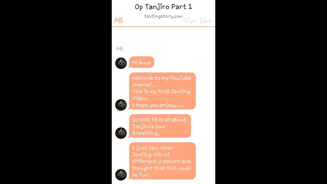 Op Tanjiro Part 1 [ Training and Final Selection ]   --- My first Texting Video