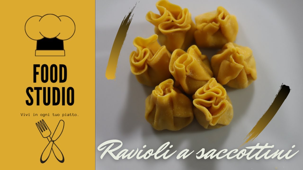 PASTA ALL'UOVO- RAVIOLI SACCOTTINI