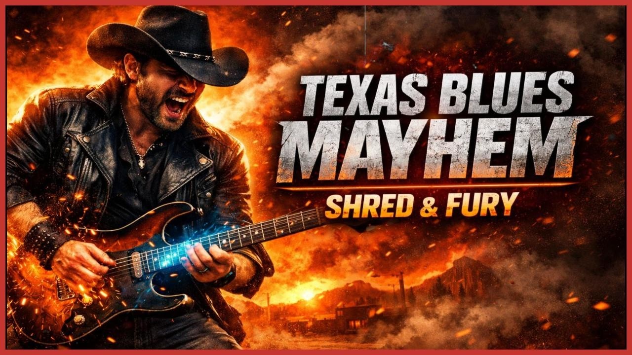 Texas Blues Mayhem | Aggressive Riffs & Shredding Fury
