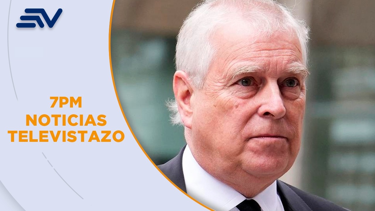 Expríncipe Andrés de Inglaterra conoció a Jeffrey Epstein en los 90 | Televistazo | Ecuavisa