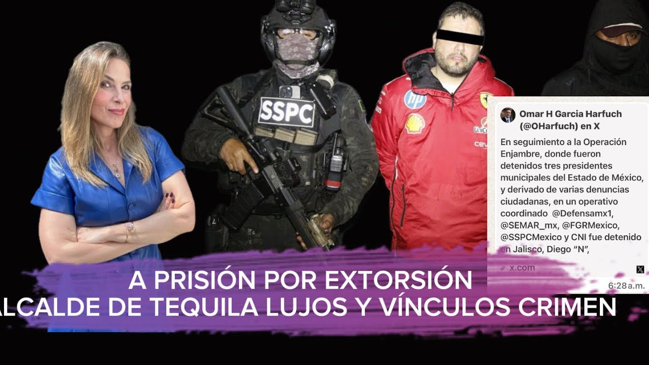 Diego Rivera artista de la extorsión. Presidente municipal Tequila a prisión ñ. Sus lujos, excesos.