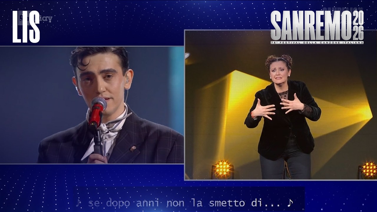 LIS | Sanremo 2026 - Michele Bravi canta Prima o poi