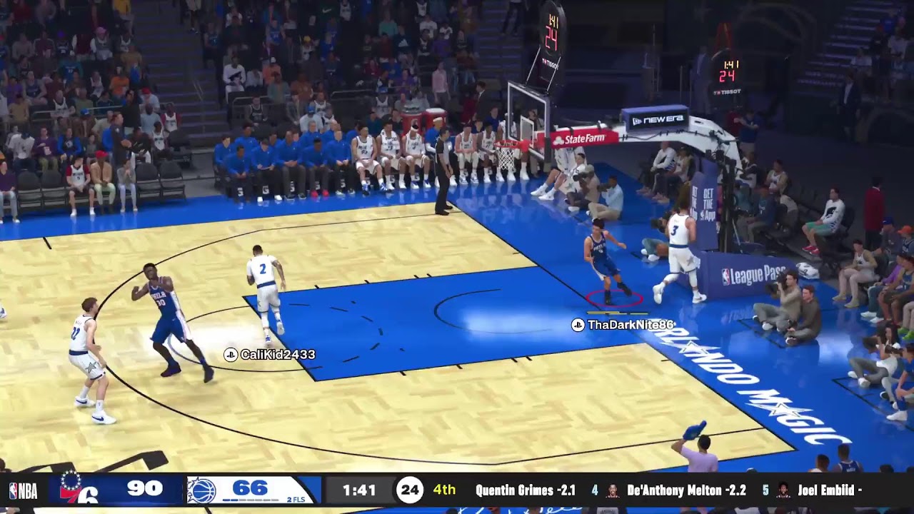 NBA2K26 League Pass 2026 Сезон 76ers @ Magic.