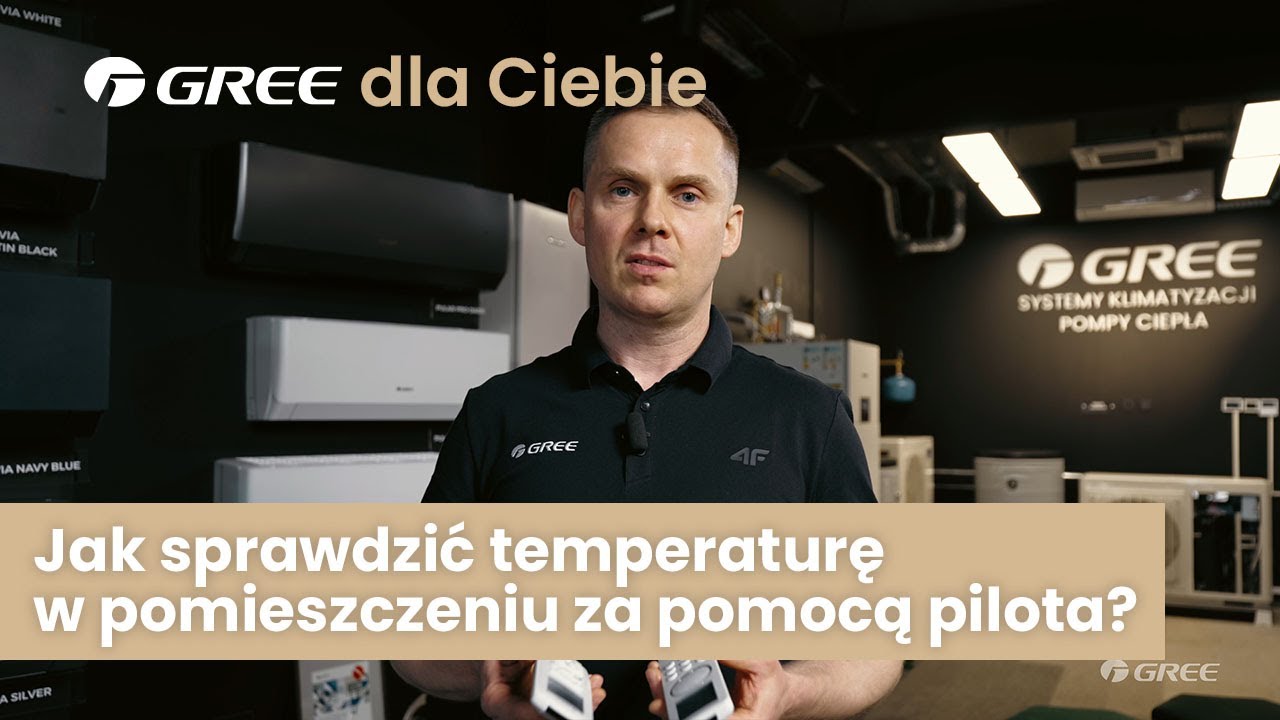 Jak sprawdzić temperaturę w pomieszczeniu i czym jest funkcja I FEEL? - GREE dla Ciebie #1