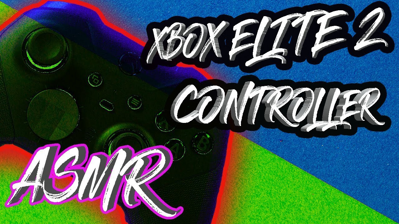 xbox elite 2 unboxing-ASMR Controller Sounds- No Talking- Button Sounds