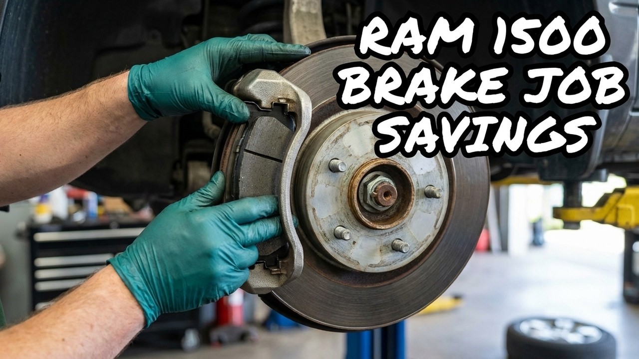 DIY 2019 - 2022 Ram 1500 Brake Job That Will Save You HUNDREDS