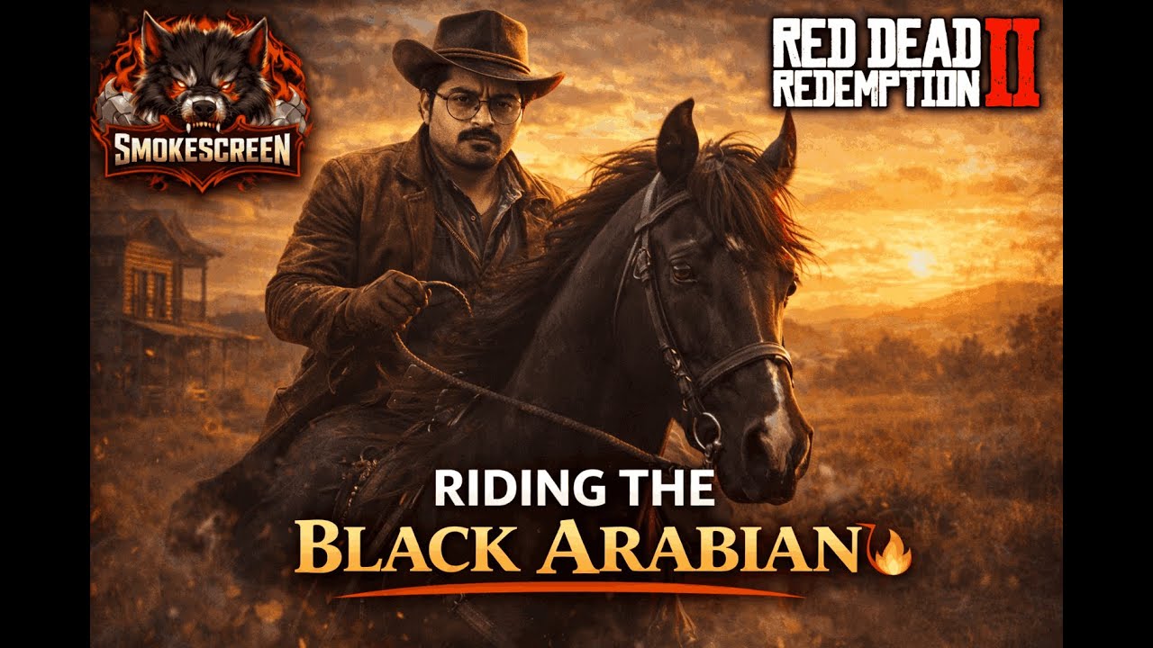 Red Dead Redemption 2 | Riding the Black Arabian 🤠🔥