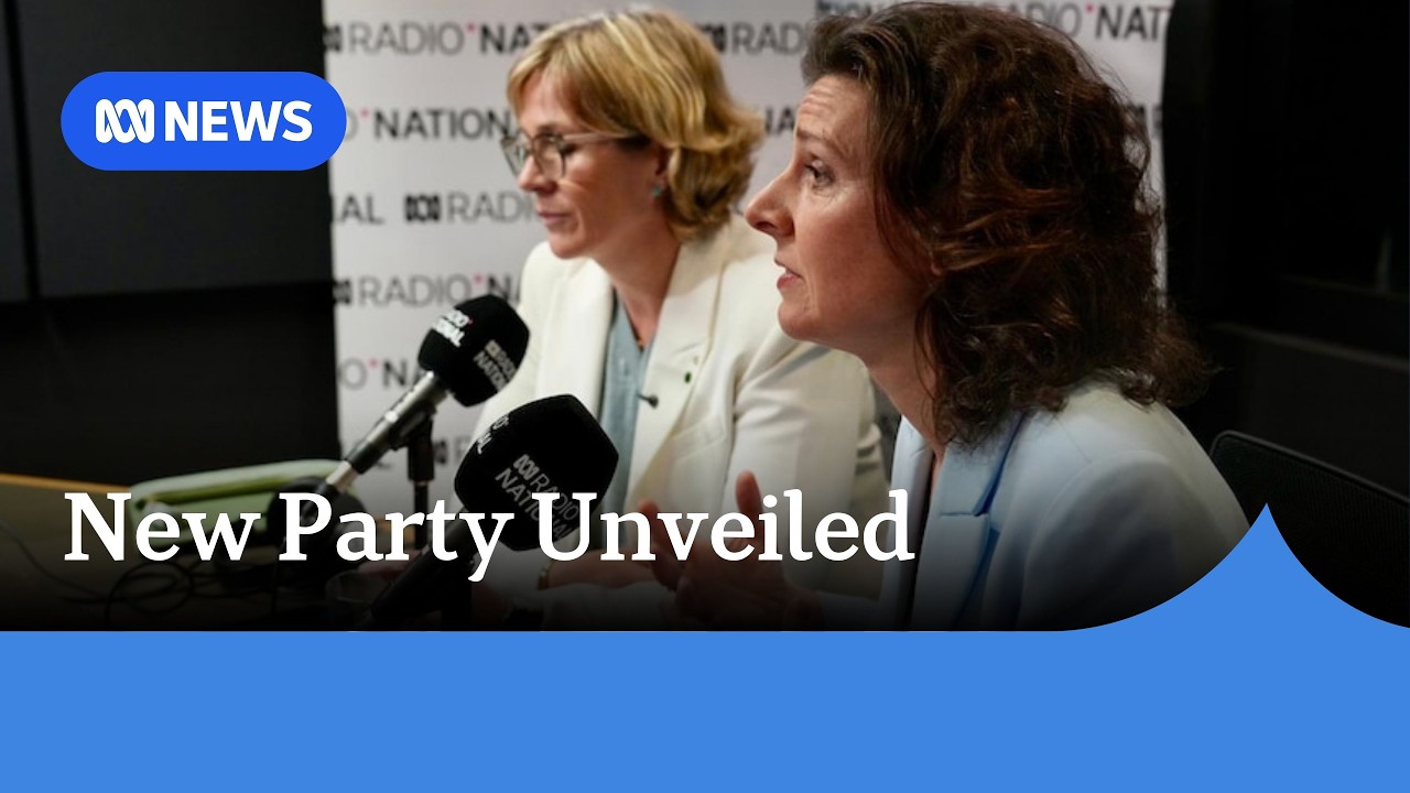 Allegra Spender and Zali Steggall launch new political party | ABC News Australia