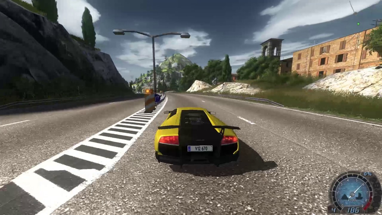 World Racing 2 - Lamborghini Murcielago SV - Fast Drive Gameplay