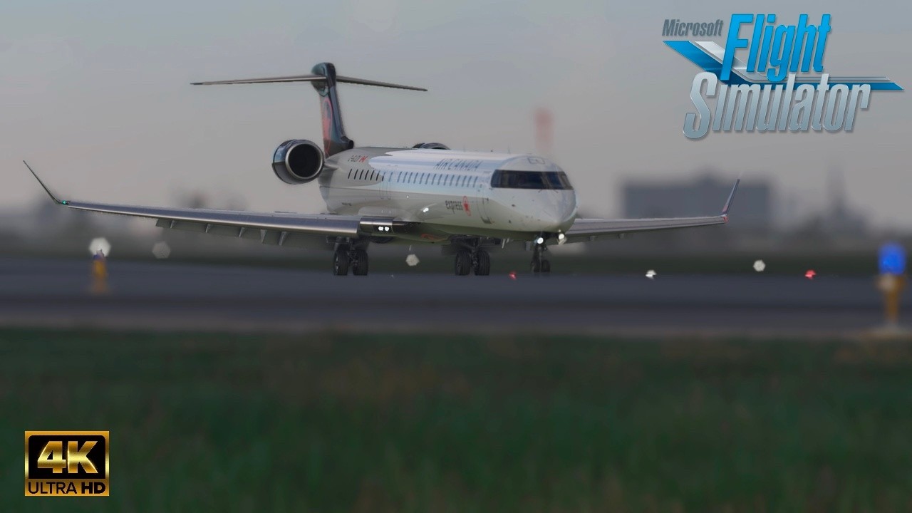 Air Canada CRJ 900 | Montreal ✈︎ Toronto | Full Flight | Microsoft Flight Simulator