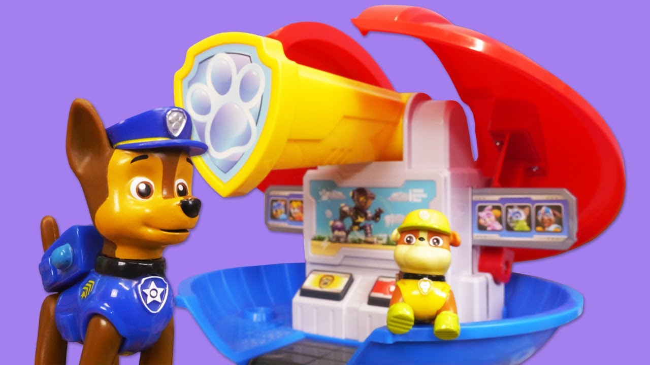 Il telefono per il teletrasporto dei Paw Patrol italiano. Video per bambini. Giocattoli per bambini