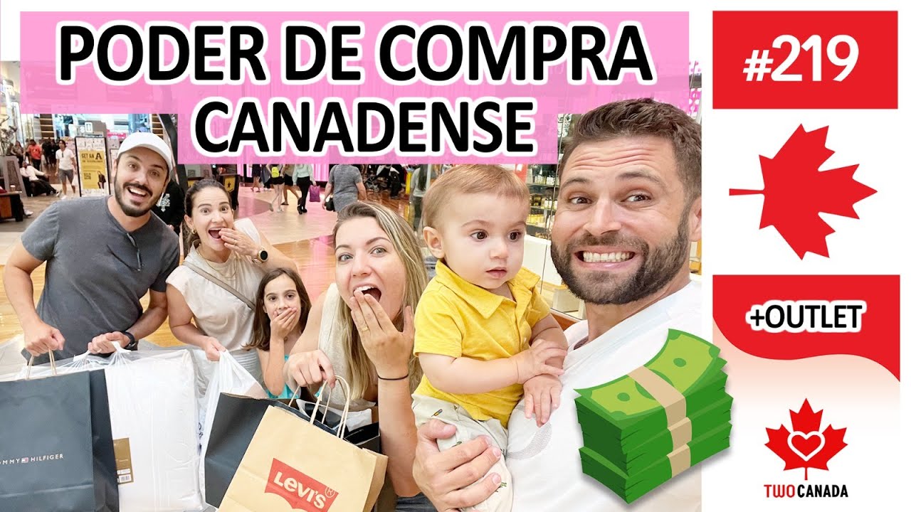 Subiu MUITO? PODER de COMPRA no CANAD&Aacute;! Outlet, pre&ccedil;os, vale a pena? Calgary - #218