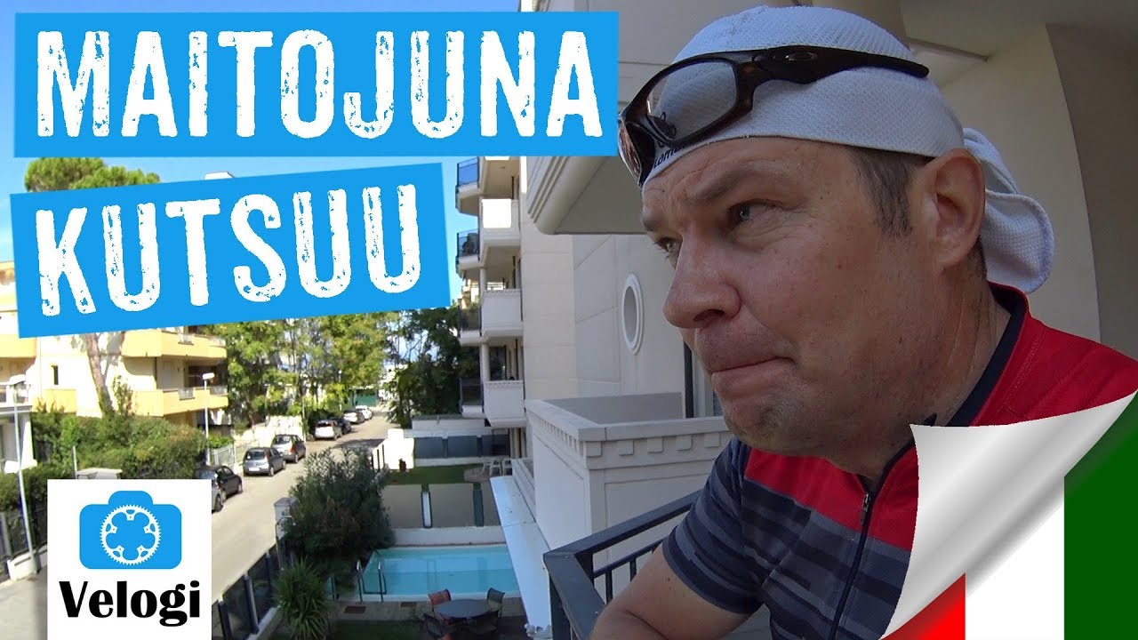 Pyöräily päättyi maitojunan kyytiin | Pyöräilyloma Riccione Italia